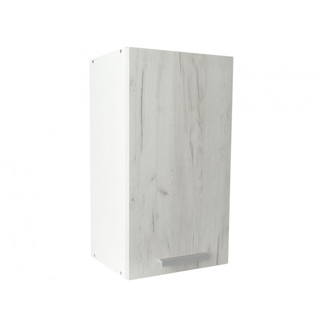 Πάνω ντουλάπι κουζίνας "IN" σε λευκό δρύς χρώμα 40x31x72
