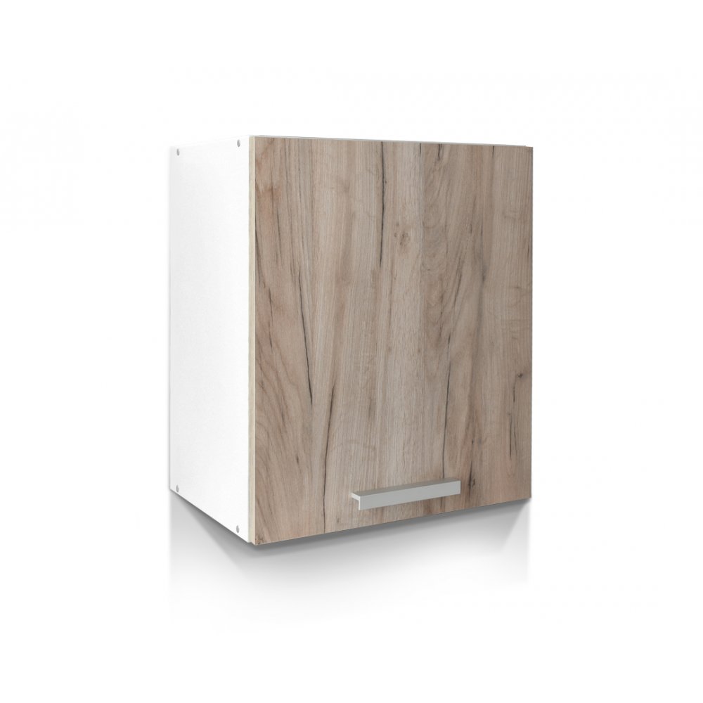 Πάνω ντουλάπι κουζίνας "IN" σε γκρι δρύς χρώμα 50x31x57