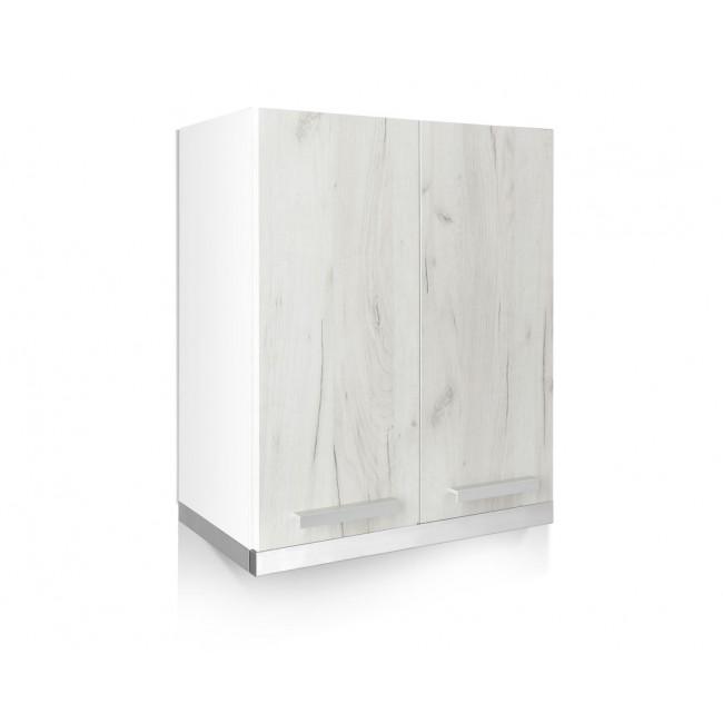 Ντουλάπι απορροφητήρα "IN" σε λευκό δρύς χρώμα 60x31x68