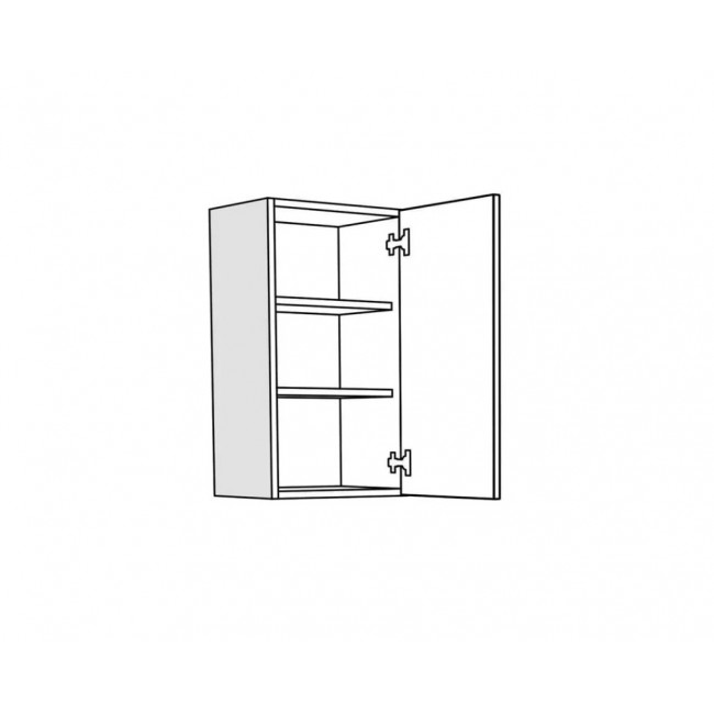 Πάνω ντουλάπι κουζίνας "IN" σε χρώμα της άμμου ματ 40x31x72