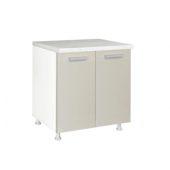 Κάτω ντουλάπι "ΙΝ" σε χρώμα της άμμου ματ 80x60x85