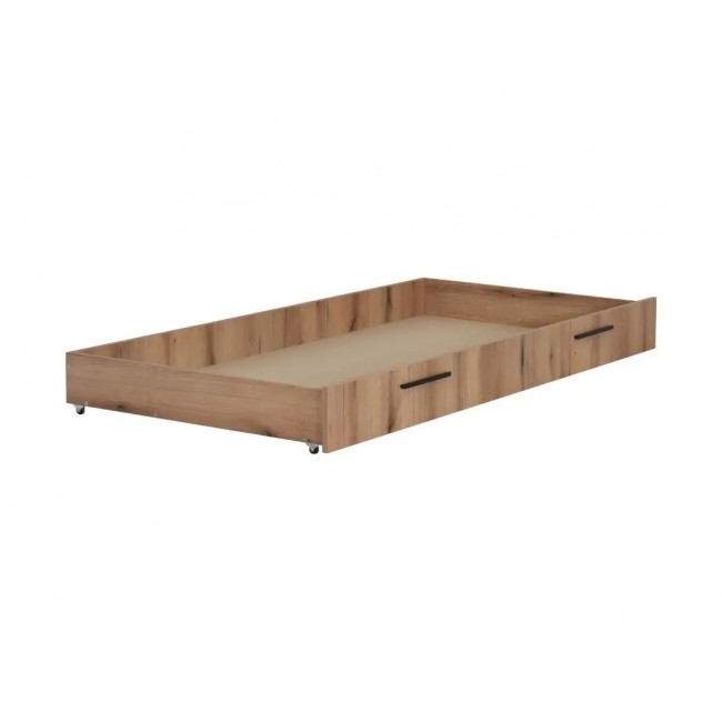 Συρτάρι αποθήκευσης "KALIOPA" τροχήλατο σε χρώμα φυσικό/δρυς 199x94x19