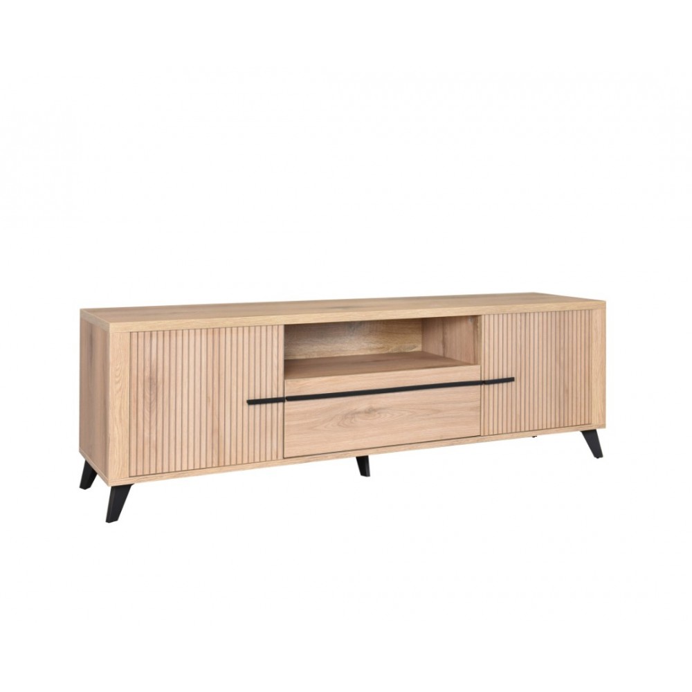 Έπιπλο τηλεόρασης "MALAGA" σε χρώμα κανέλα 167x40x55