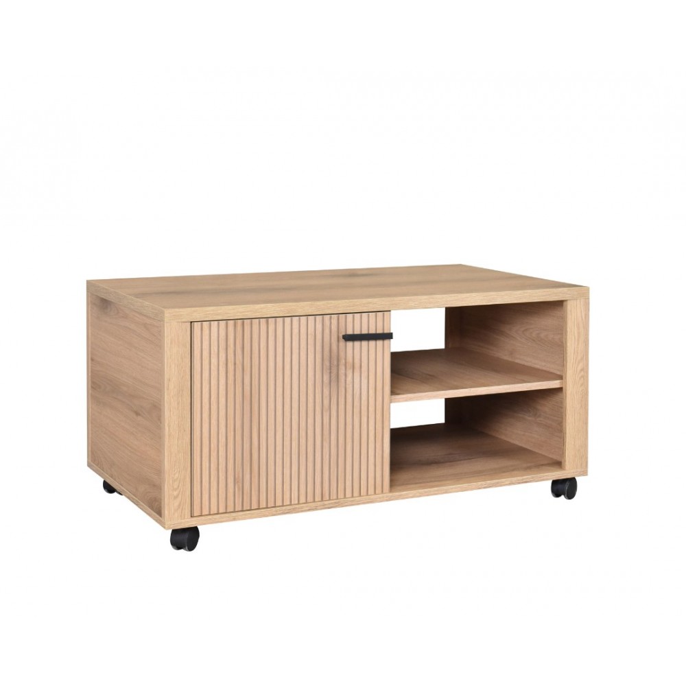 Τραπέζι σαλονιού "MALAGA" σε χρώμα κανέλα 100.5x54.5x48