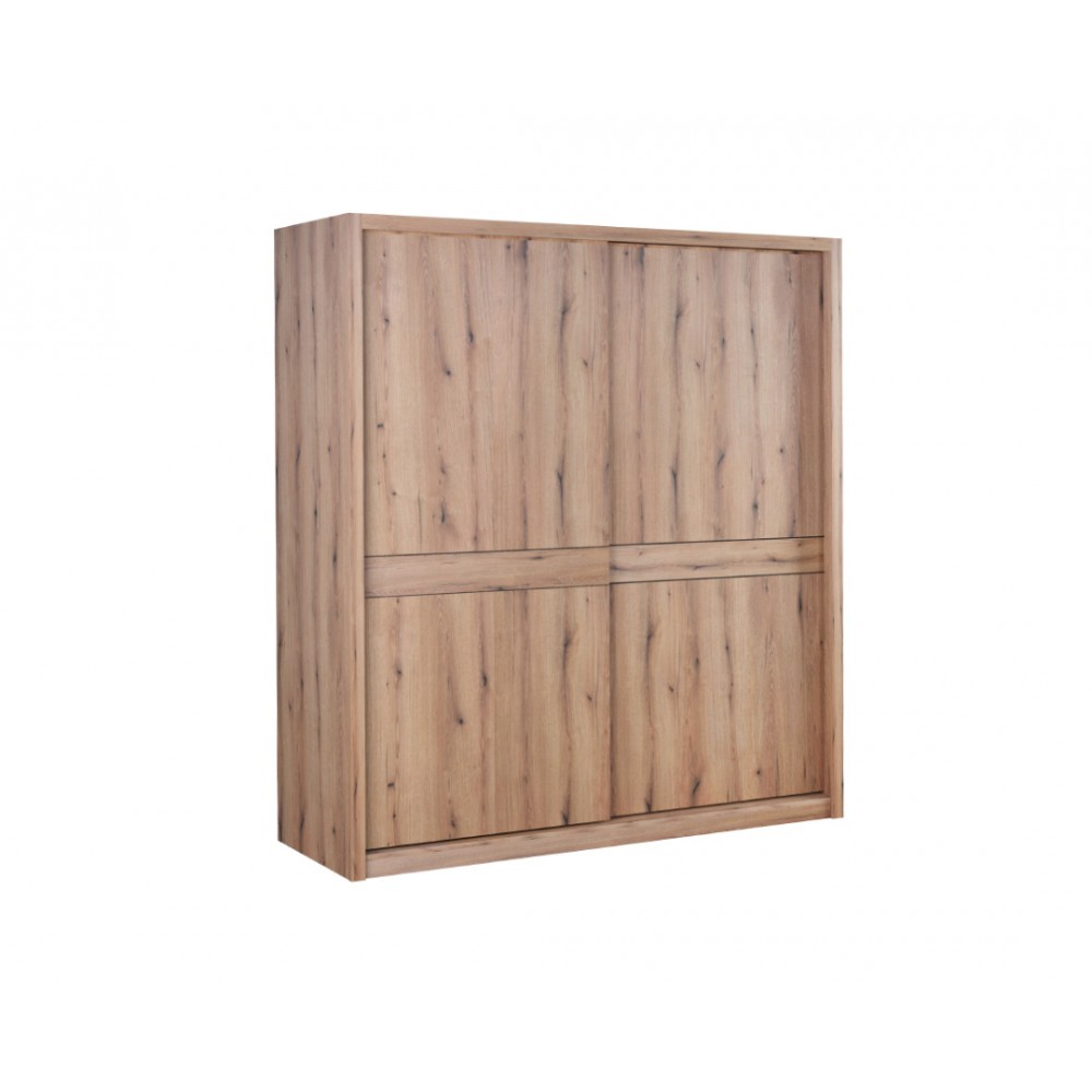 Ντουλάπα "DREAM" συρόμενη σε χρώμα artisan 200x67x220