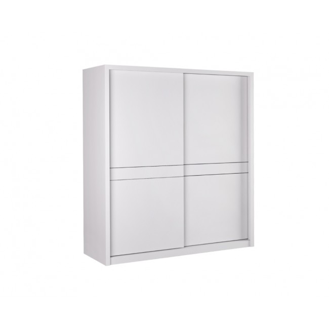 Ντουλάπα "DREAM" συρόμενη σε χρώμα λευκό 200x67x220