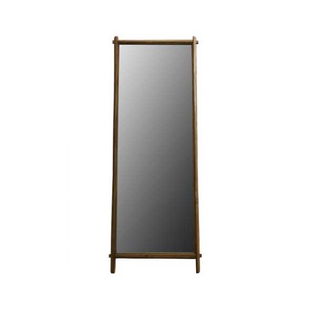 Καθρέφτης "VINTAGE" από ξύλο σε φυσικό χρώμα 62x8x165
