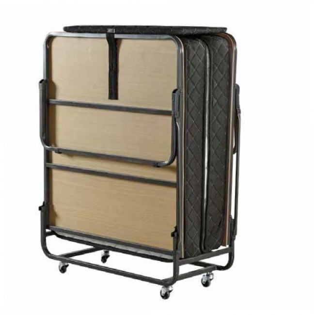 Ράντζο βαρέως τύπου maxi από μέταλλο σε μαύρο χρώμα 90x200x15