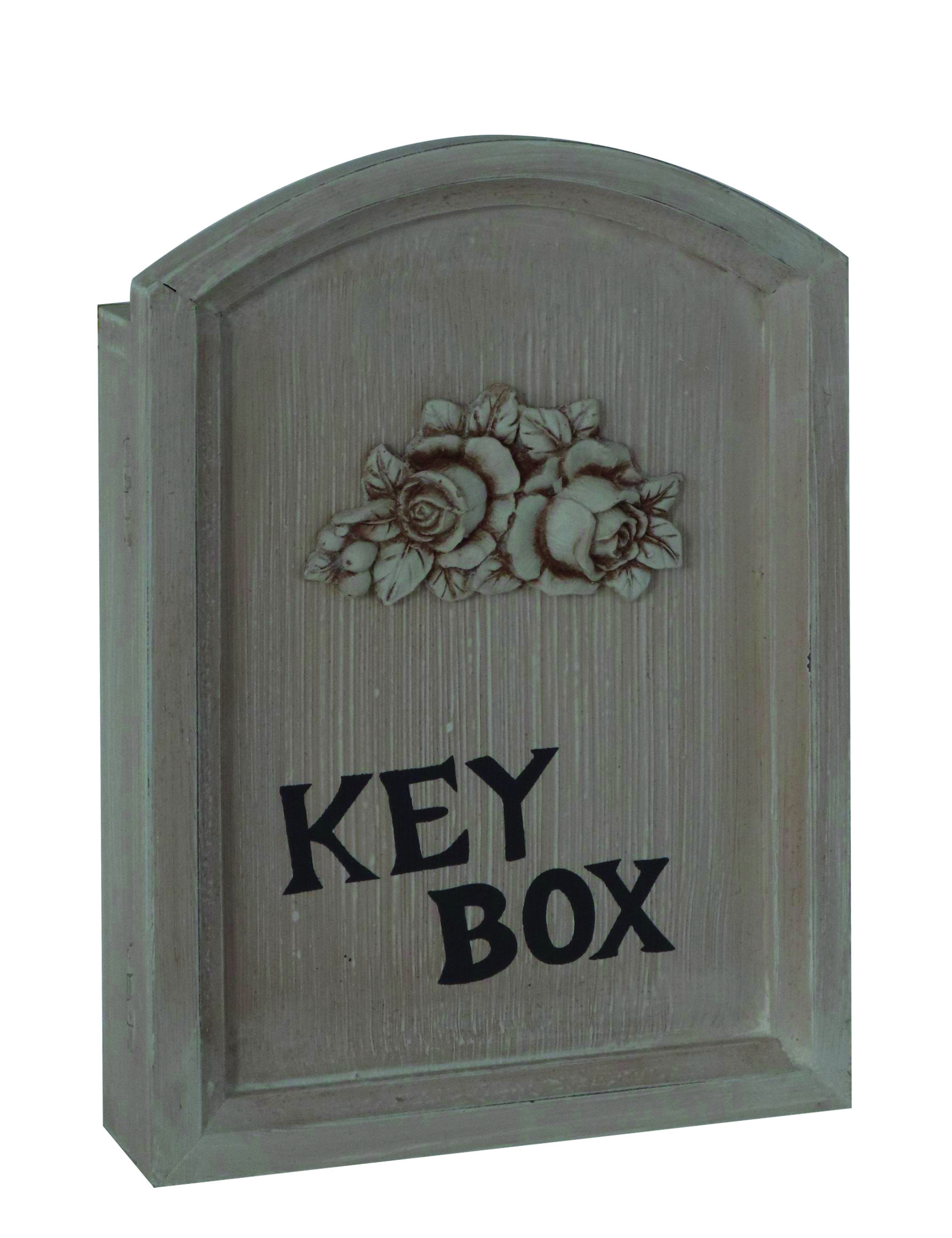 Κλειδοθήκη “MADY” με σχέδιο σε χρώμα antique μπεζ 17,5x5x24,5
