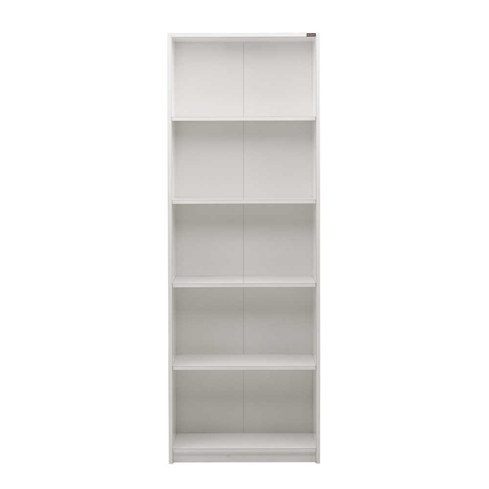 Βιβλιοθήκη σε χρώμα λευκό high gloss 58x23x170