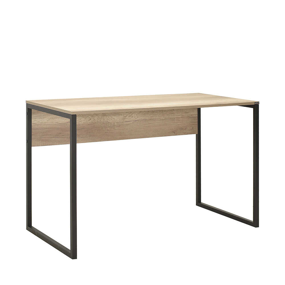 Γραφείο “TORI” σε χρώμα δρυς-μπεζ/μαύρο 120x60x77