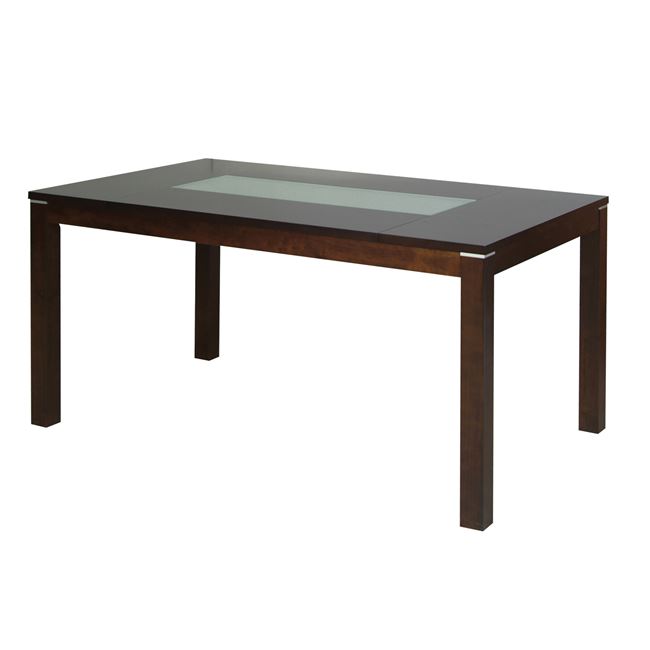 Τραπέζι "DIAMOND" σε χρώμα σκούρο καρυδί 150x90x75