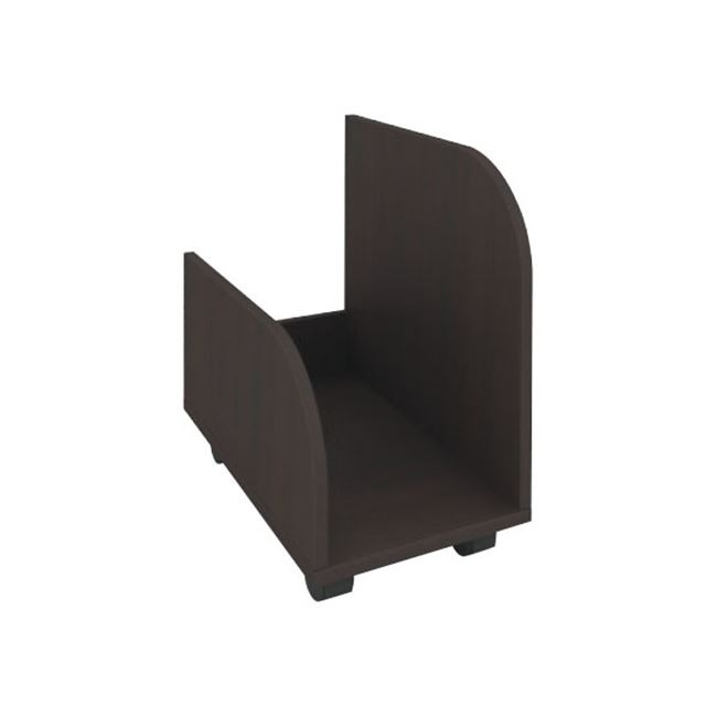 Βάση Η/Υ τροχήλατη σε χρώμα βέγγε 50x30x52