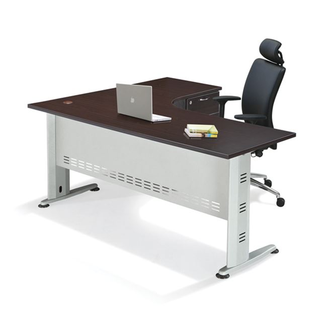 Γραφείο “SUPERIOR” δεξιά γωνία σε χρώμα βέγγε 180x70x75