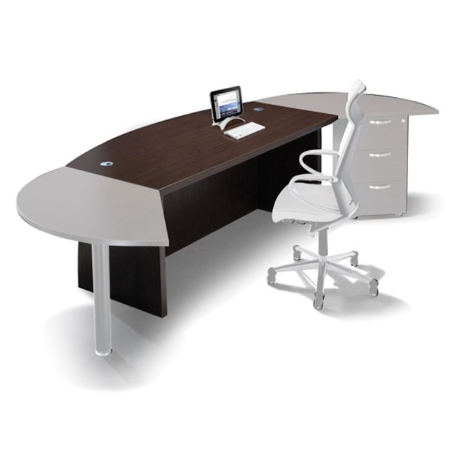 Γραφείο “EXECUTIVE” σε χρώμα βέγγε 180x90x75