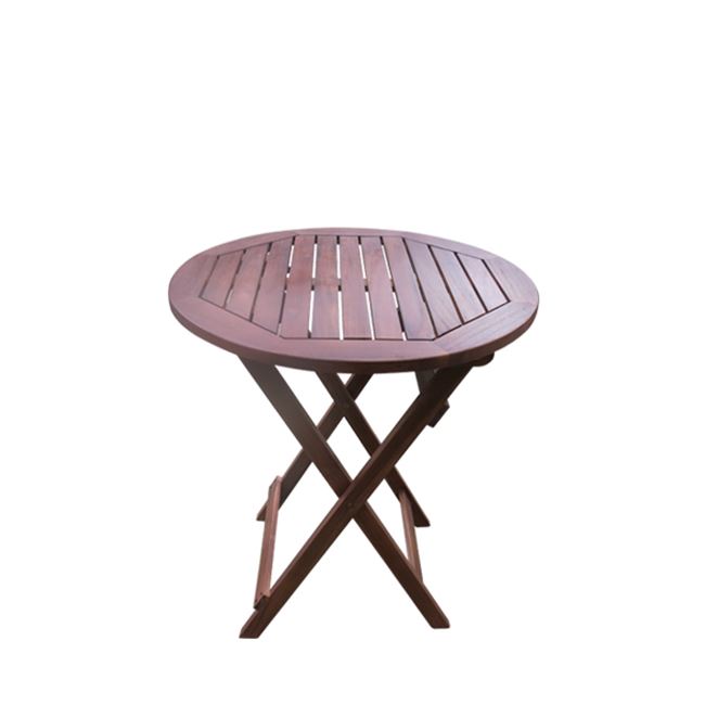 Τραπέζι “EASY” πτυσσόμενο σε χρώμα καρυδί 60×70
