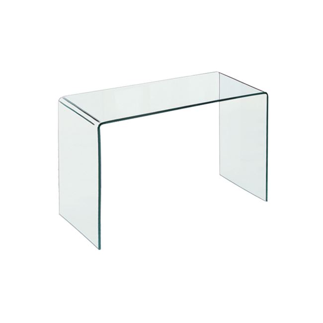Τραπέζι “GLASSER” γυάλινο διάφανο 120x60x75