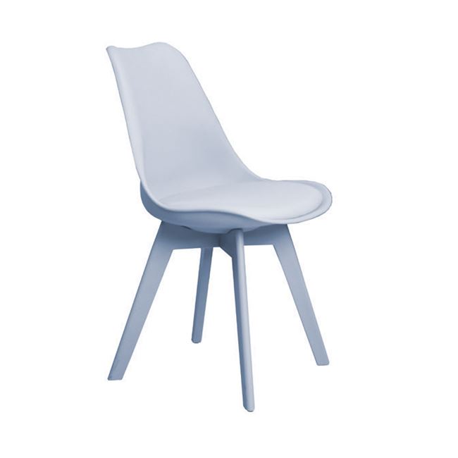 Καρέκλα “MARTIN-II” pp σε χρώμα γκρι 52x49x82
