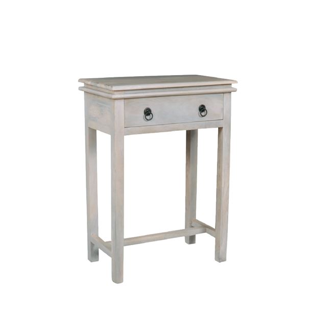 Κονσόλα “MAISON CONSOLE” σε αντικέ λευκό χρώμα 60x34x80