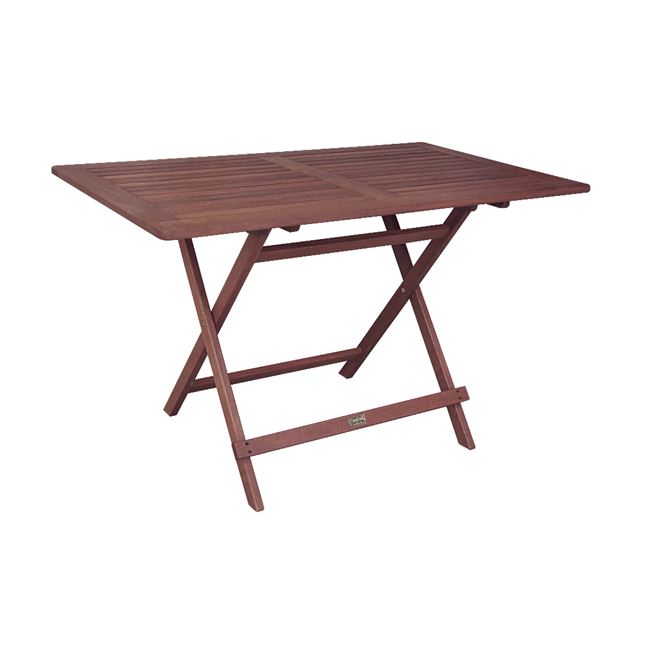 Τραπέζι “EASY” πτυσσόμενο σε χρώμα καρυδί σκούρο 120x70x72