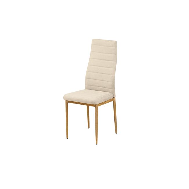 Καρέκλα "JETTA" υφασμάτινη σε μπεζ χρώμα 40x50x95