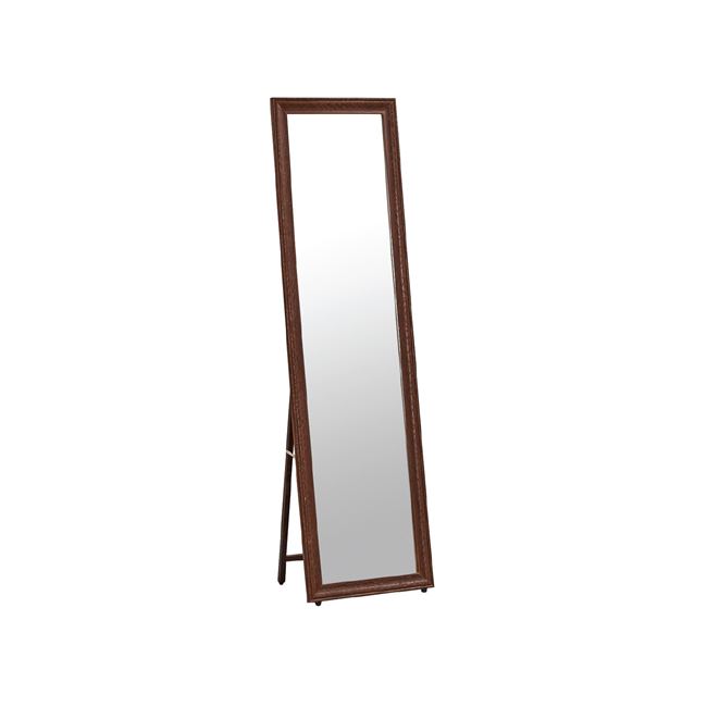 Καθρέπτης δαπέδου “MIRROR” σε χρώμα καρυδί 40×2,50×148