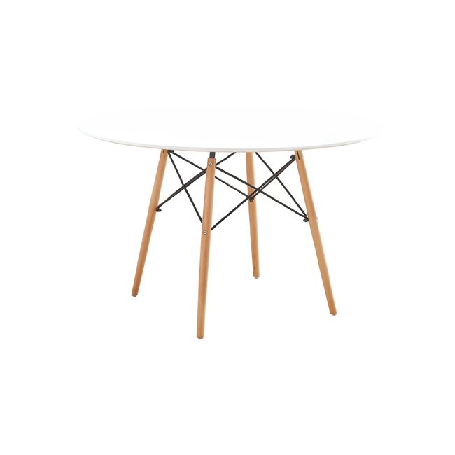 Τραπέζι “ART Wood ” σε χρώμα λευκό 120×75