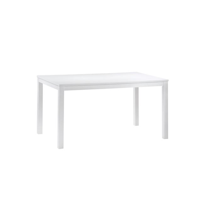 Τραπέζι “NATURALE” σε λευκό χρώμα 120x80x74
