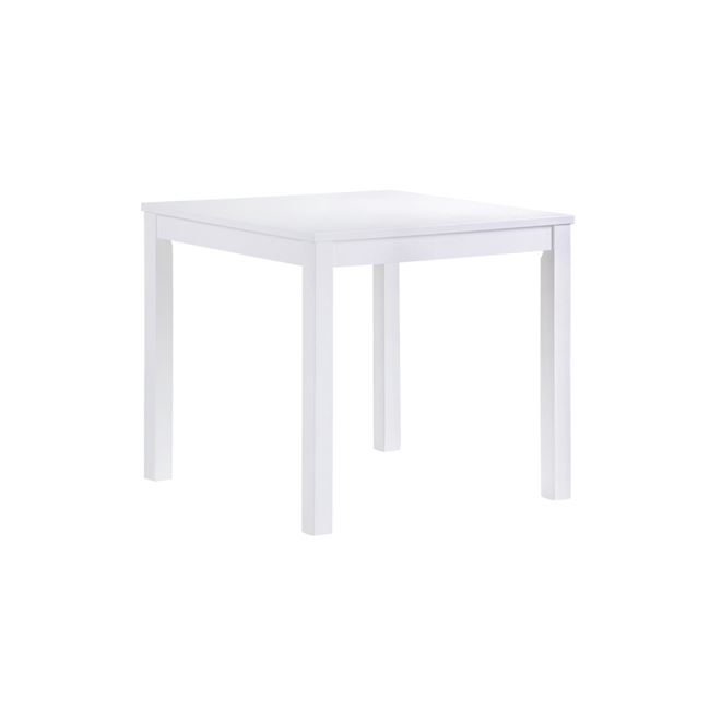 Τραπέζι “NATURALE” σε λευκή χρώμα 80x80x74