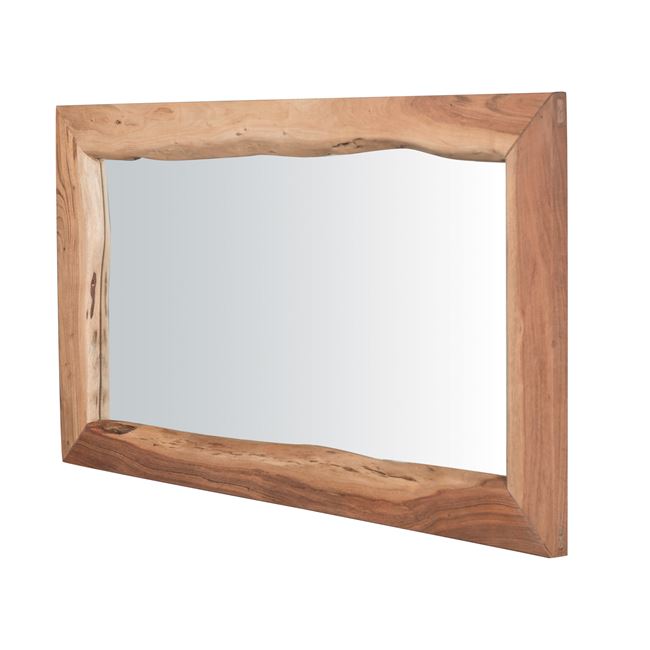 Καθρέπτης “NATAL” από ξύλο ακακία σε φυσικό χρώμα 100x4x70