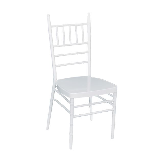 Καρέκλα “ILONA” μεταλλική σε λευκό χρώμα 39x45x92