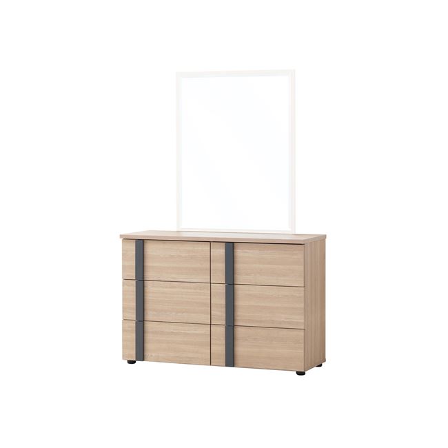 Συρταριέρα “SUITE” σε χρώμα σονόμα 120x44x81