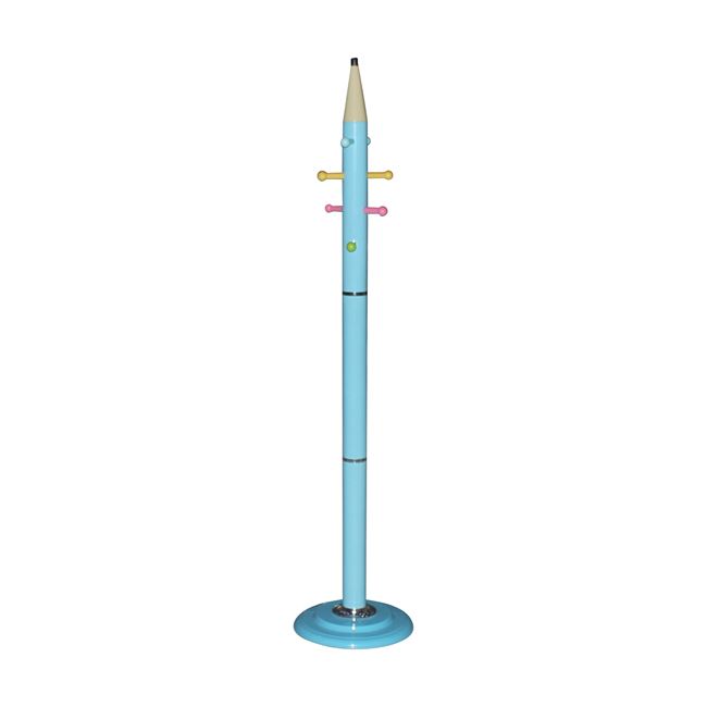 Καλόγερος “PENCIL” από μέταλλο σε χρώμα μπλε Φ37×170