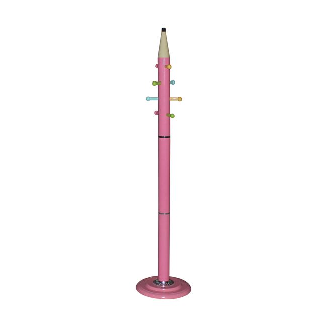 Καλόγερος “PENCIL” από μέταλλο σε χρώμα ροζ Φ37×170