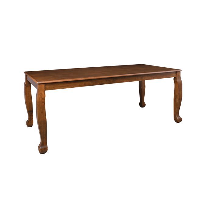 Τραπέζι “DELINE” από ξύλο σε χρώμα καρυδί 180x90x74