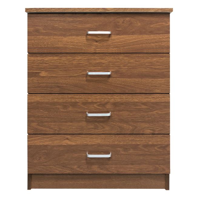 Συρταριέρα “DRAWER” από mdf σε χρώμα καρυδί 60x40x80