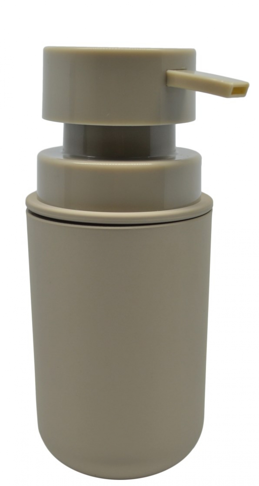 Σαπουνοθήκη dispenser πλαστική σε μπεζ χρώμα 7,2×16