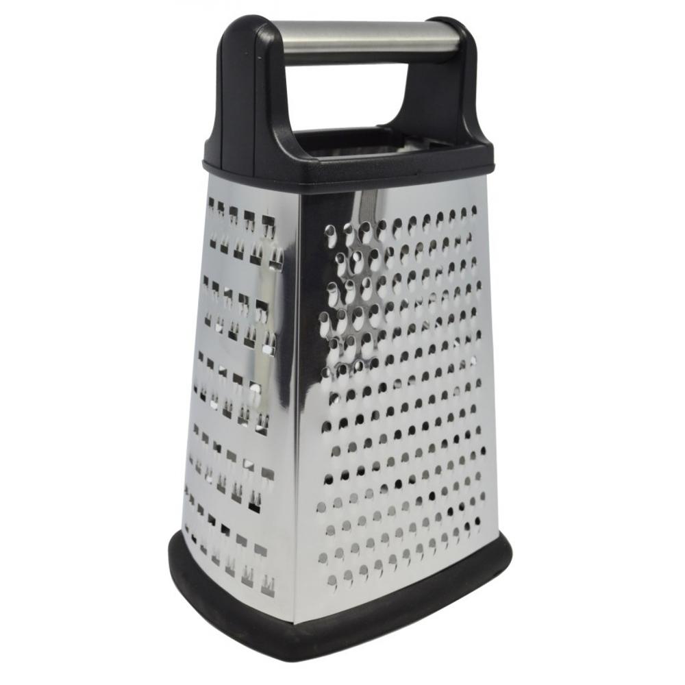 Τρίφτης ανοξείδωτος σε χρώμα inox-μαύρο 14,5×11,5×23