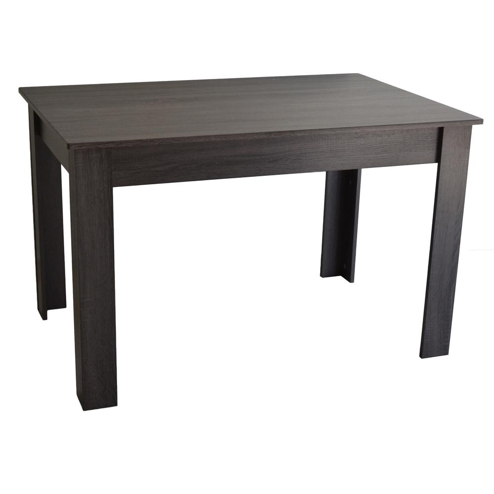 Τραπεζαρία σε χρώμα σκούρο γκρι 120x80x75