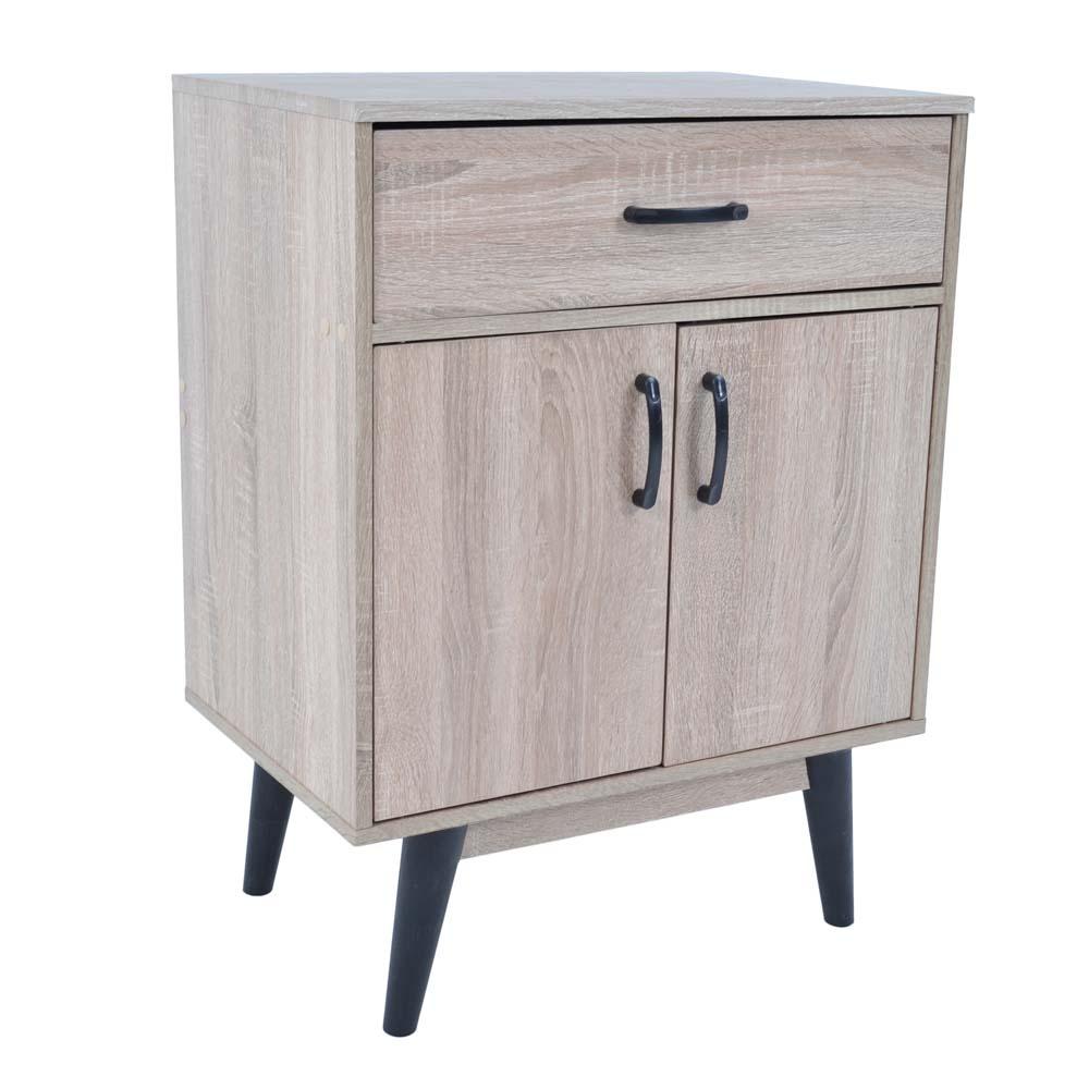 Ντουλάπι με συρτάρι σε χρώμα σονόμα 60x40x80