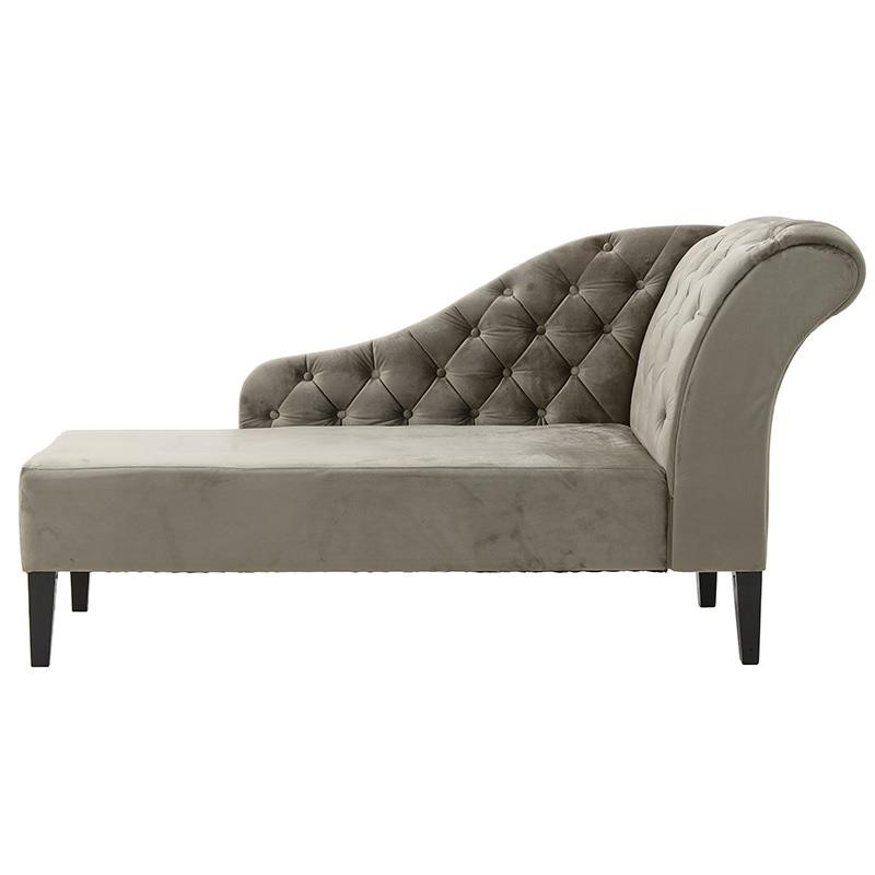 Aνάκλινδρο βελούδινο σε καφέ χρώμα 170x90x60