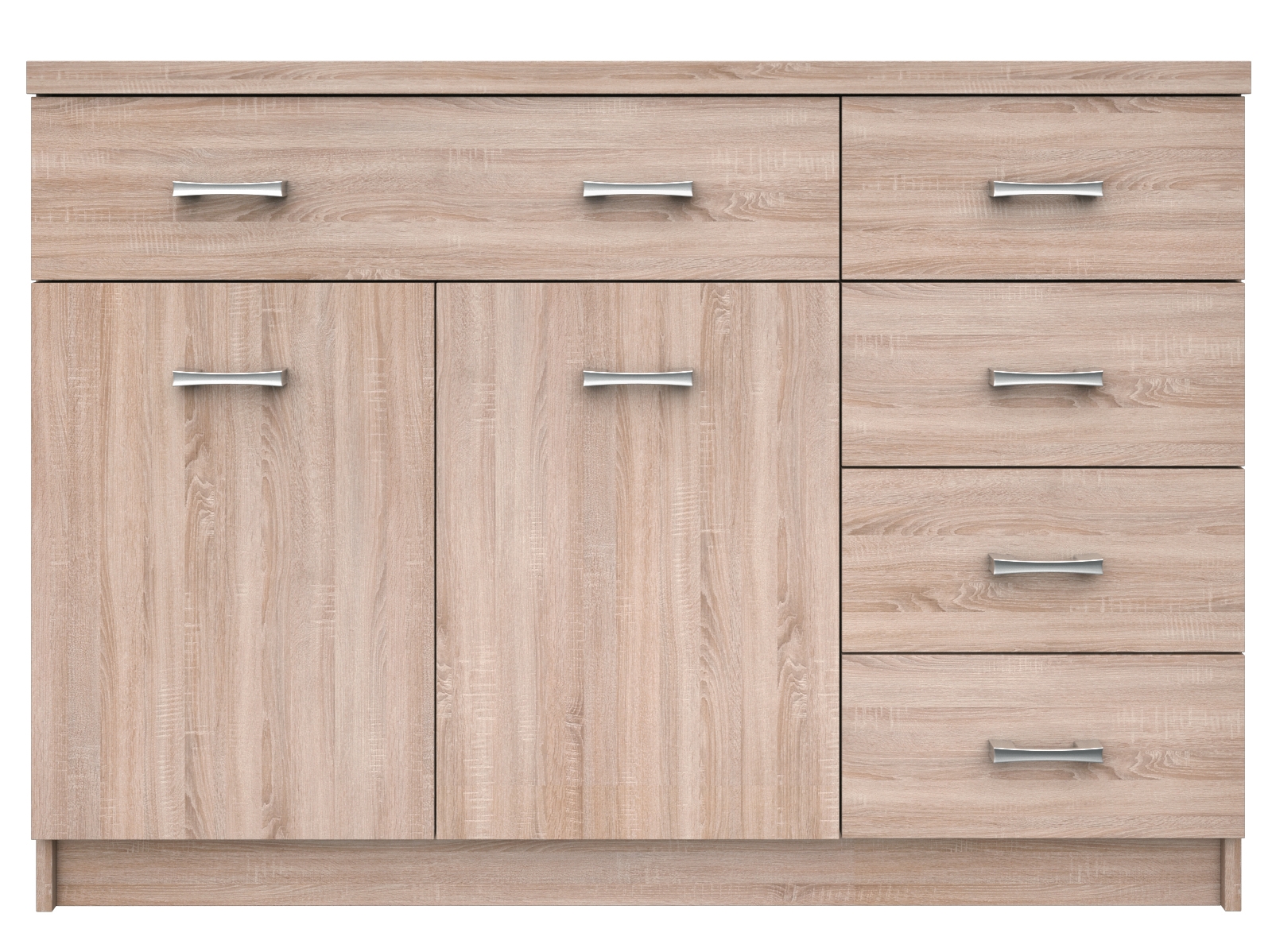 Μπουφές “TOP MIX” σε χρώμα sonoma 120x33x85