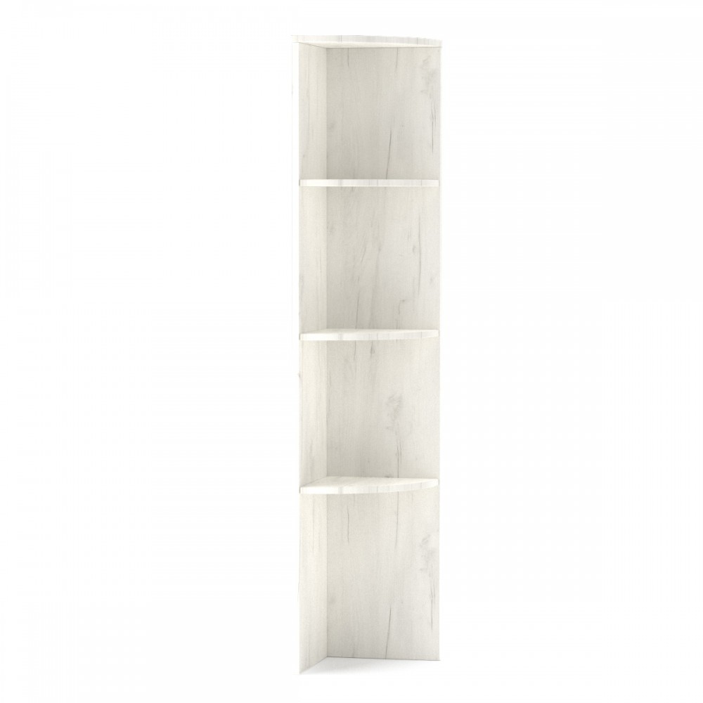 Ραφιέρα «DOMINO» γωνιακή σε δρυς χρώμα 31x31x157