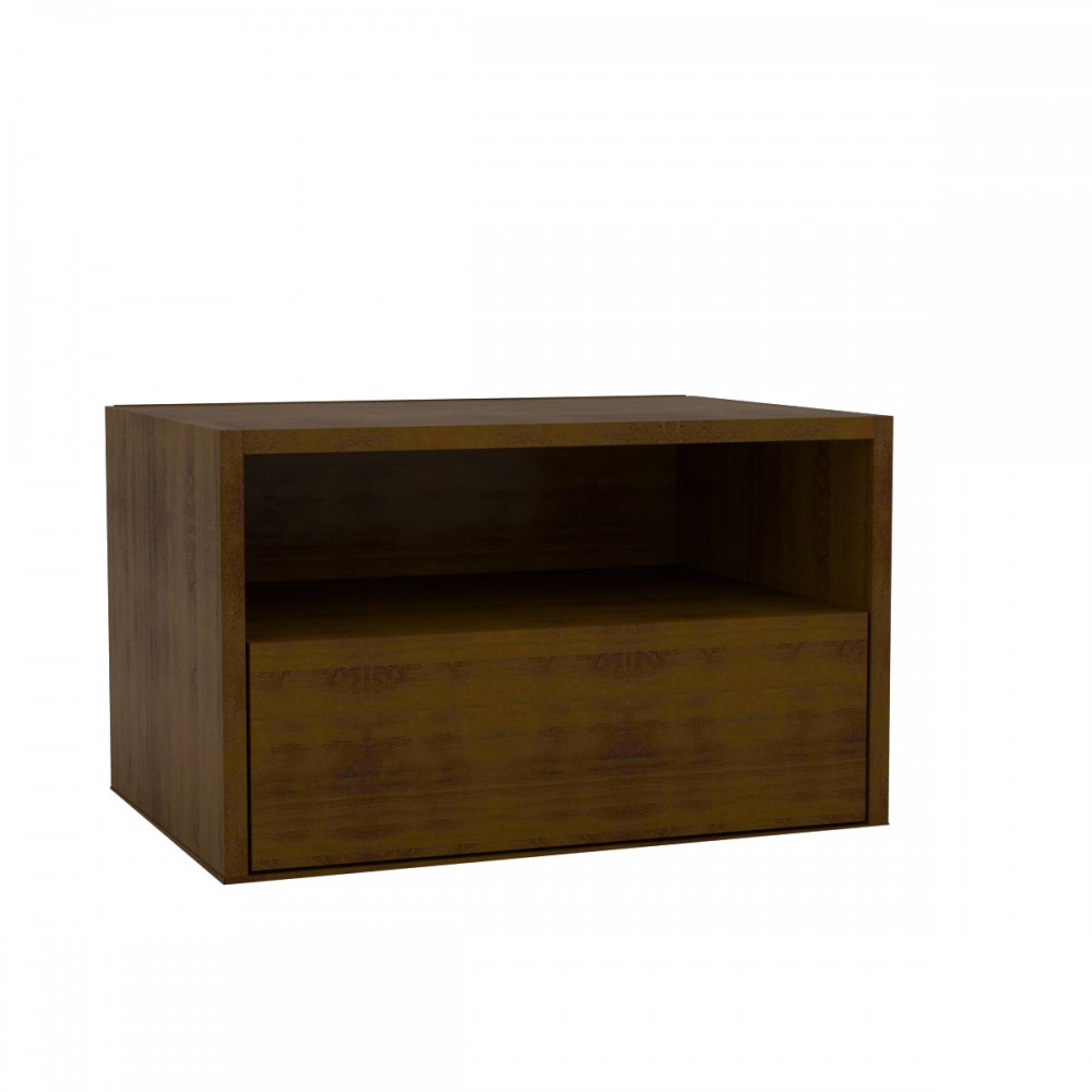 Κομοδίνο “ALABAMA” σε βέγγε χρώμα 51x35x34