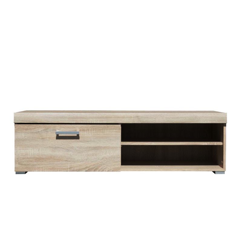 Έπιπλο TV “DAMIS” σε χρώμα σονόμα-δρυς 134x45x39