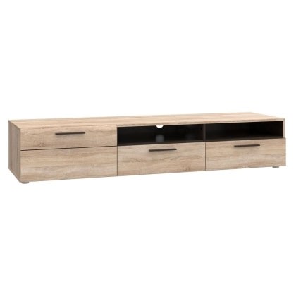 Έπιπλο TV “SOLO” δεξί σε χρώμα σονόμα-βέγγε 180x52x34