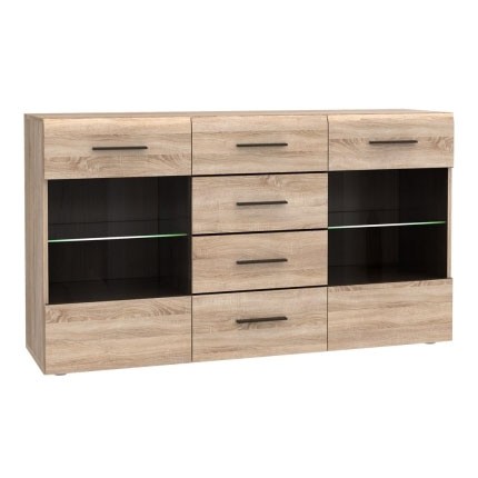 Μπουφές “SOLO” σε χρώμα σονόμα-βέγγε 150x41x82