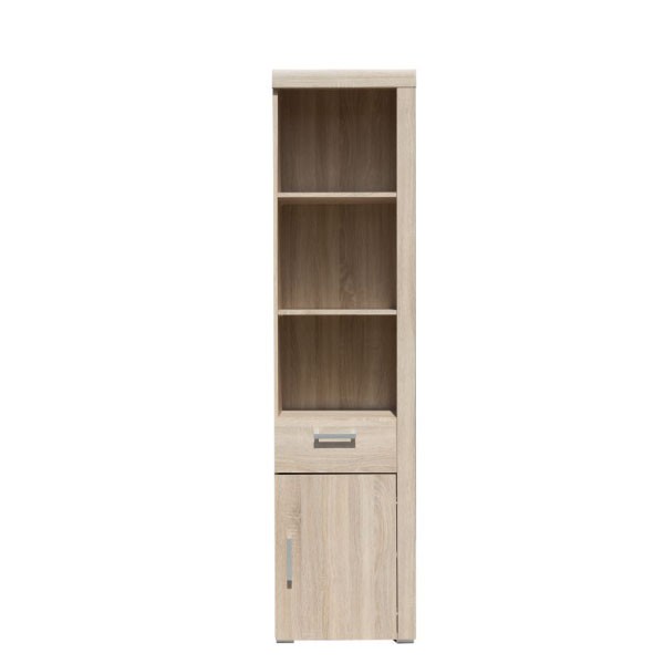Βιτρίνα “DAMIS” σε χρώμα σονόμα-δρυς 50x35x203
