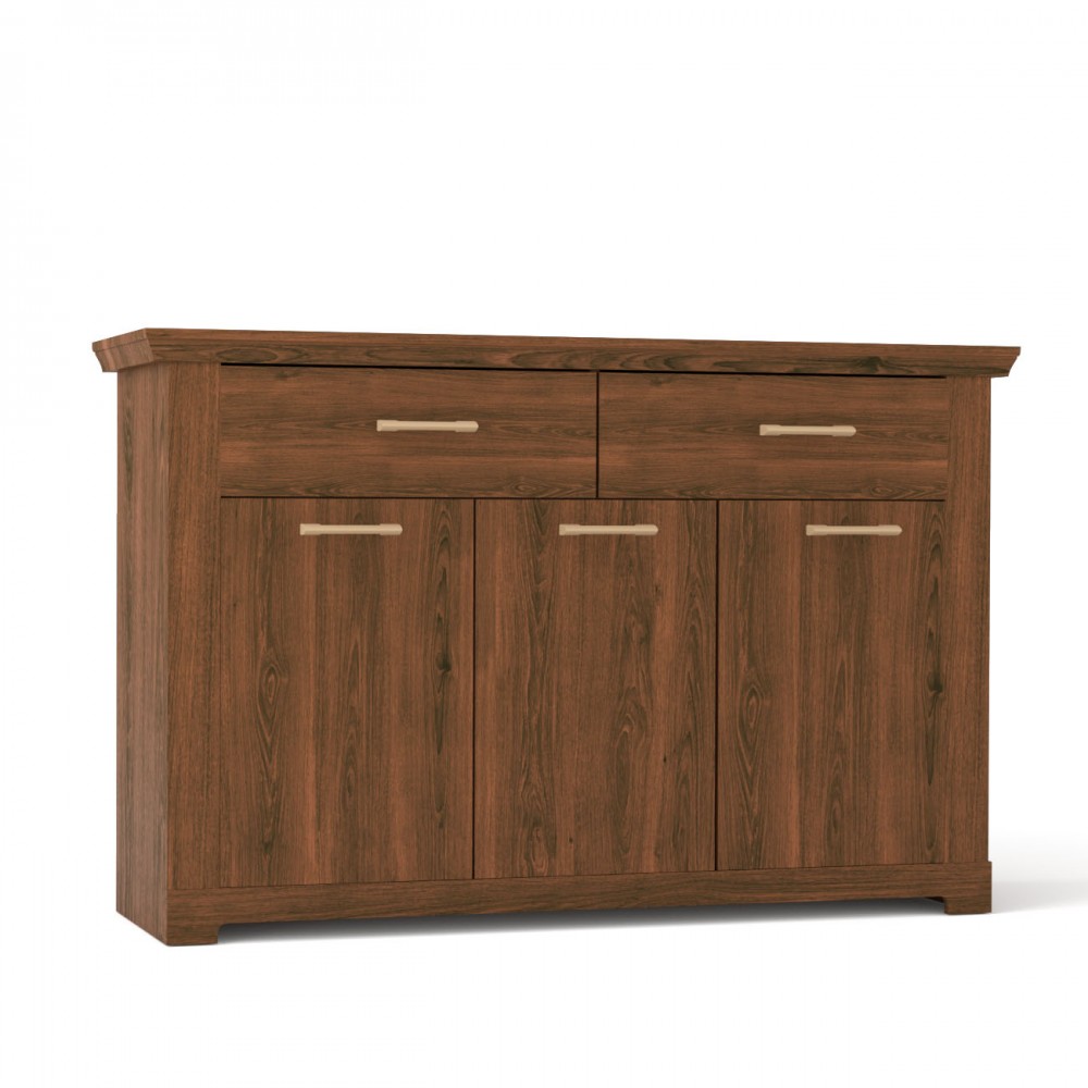 Μπουφές «ARSAL» σε χρώμα καφέ-δρυς 143.40×45.80×90.50
