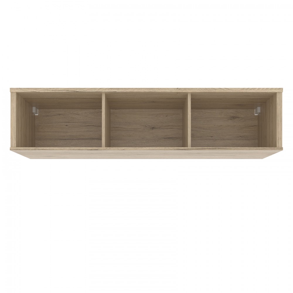 Ράφι κρεμάστο “MAROCCO” σε χρώμα δρυς-san remo 148.9x37x34